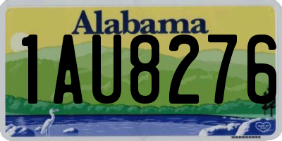 AL license plate 1AU8276