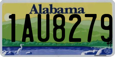 AL license plate 1AU8279