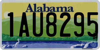 AL license plate 1AU8295