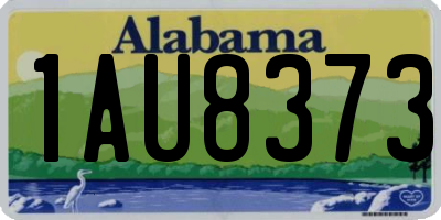 AL license plate 1AU8373