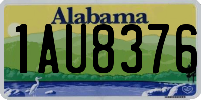 AL license plate 1AU8376