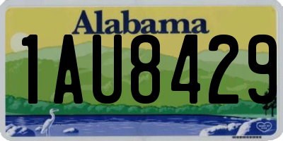 AL license plate 1AU8429