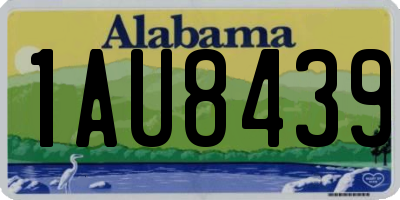 AL license plate 1AU8439