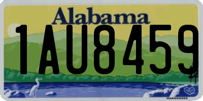 AL license plate 1AU8459