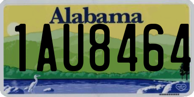 AL license plate 1AU8464