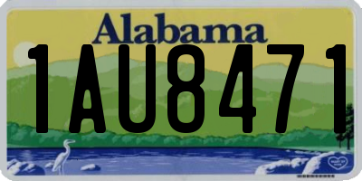 AL license plate 1AU8471
