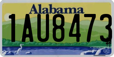 AL license plate 1AU8473