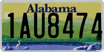 AL license plate 1AU8474