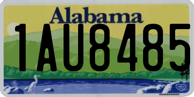 AL license plate 1AU8485