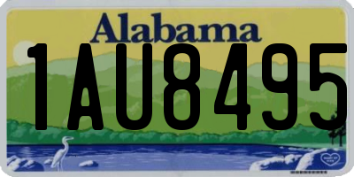 AL license plate 1AU8495