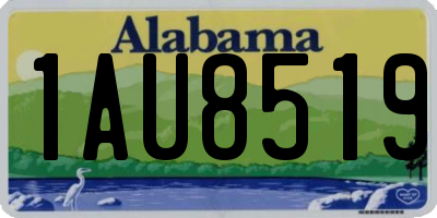 AL license plate 1AU8519