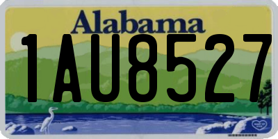 AL license plate 1AU8527