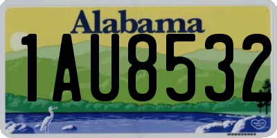 AL license plate 1AU8532