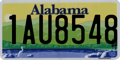 AL license plate 1AU8548