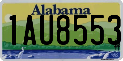 AL license plate 1AU8553
