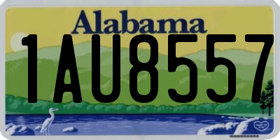 AL license plate 1AU8557