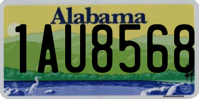 AL license plate 1AU8568
