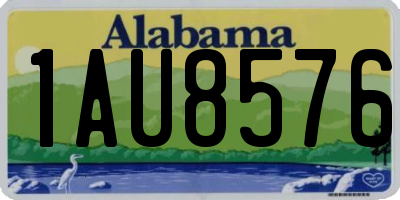 AL license plate 1AU8576