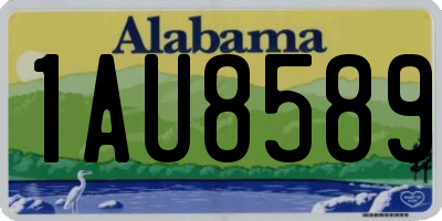 AL license plate 1AU8589