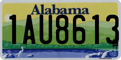 AL license plate 1AU8613