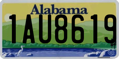 AL license plate 1AU8619