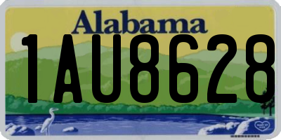 AL license plate 1AU8628