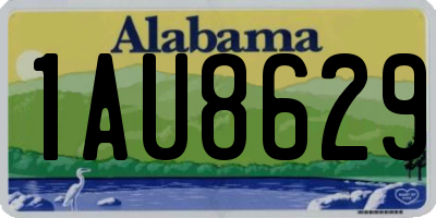 AL license plate 1AU8629