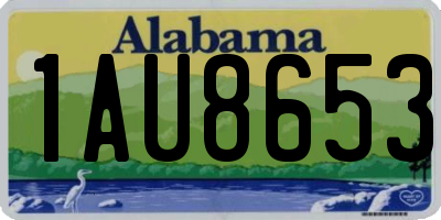AL license plate 1AU8653