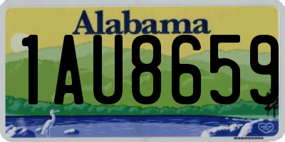 AL license plate 1AU8659