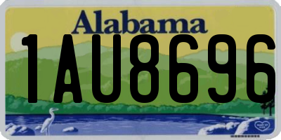 AL license plate 1AU8696
