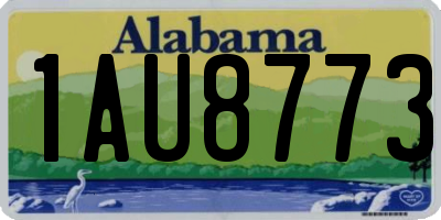 AL license plate 1AU8773
