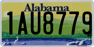 AL license plate 1AU8779