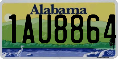 AL license plate 1AU8864