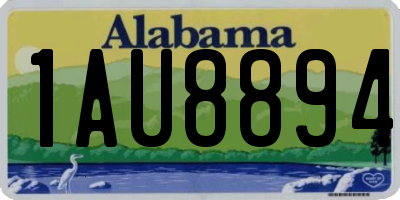 AL license plate 1AU8894