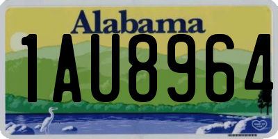 AL license plate 1AU8964