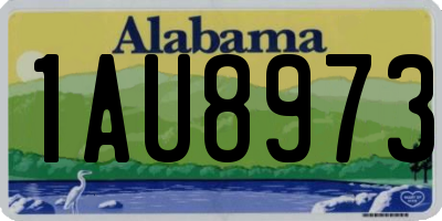 AL license plate 1AU8973