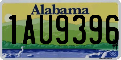 AL license plate 1AU9396