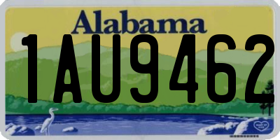 AL license plate 1AU9462