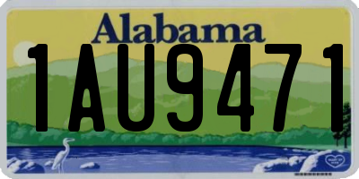 AL license plate 1AU9471