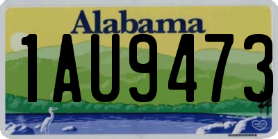AL license plate 1AU9473