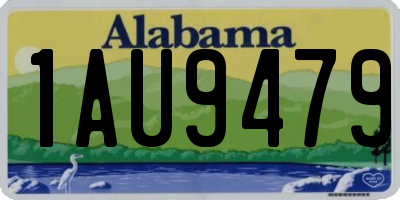 AL license plate 1AU9479