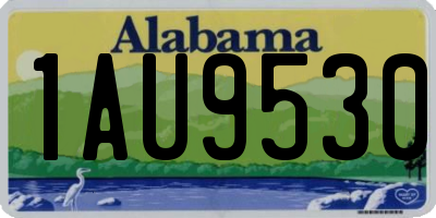AL license plate 1AU9530