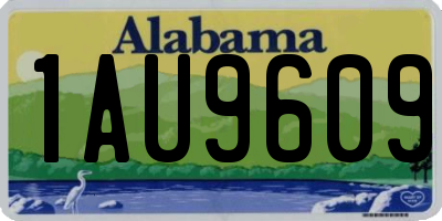 AL license plate 1AU9609