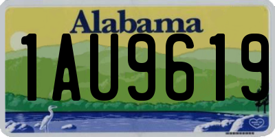 AL license plate 1AU9619