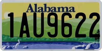 AL license plate 1AU9622