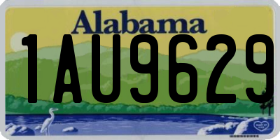 AL license plate 1AU9629