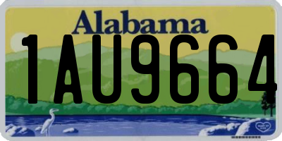 AL license plate 1AU9664
