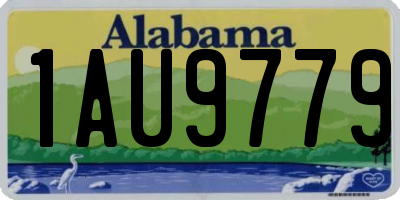AL license plate 1AU9779