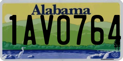 AL license plate 1AV0764