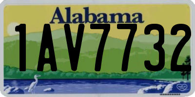 AL license plate 1AV7732